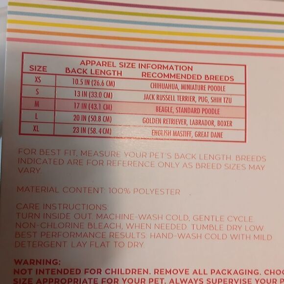 Justice Sherpa Dog Hoodie - Picture 6 of 7